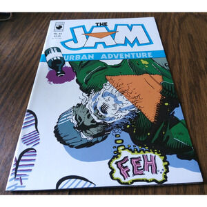 The Jam Urban Adventure #4 (May 1990 Slave Labot Graphics)